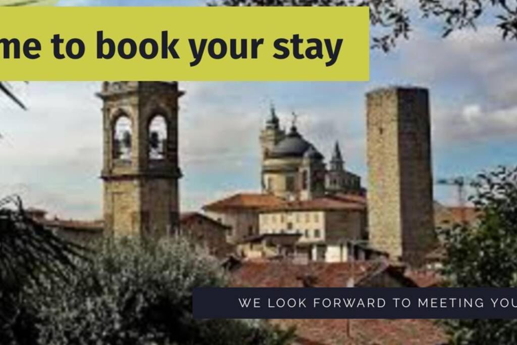 Entire Flat, Independent Entrance, 20 Mins To Bgy - Bergamo Milan Airport Apartman Nembro Kültér fotó