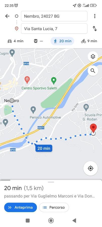 Entire Flat, Independent Entrance, 20 Mins To Bgy - Bergamo Milan Airport Apartman Nembro Kültér fotó